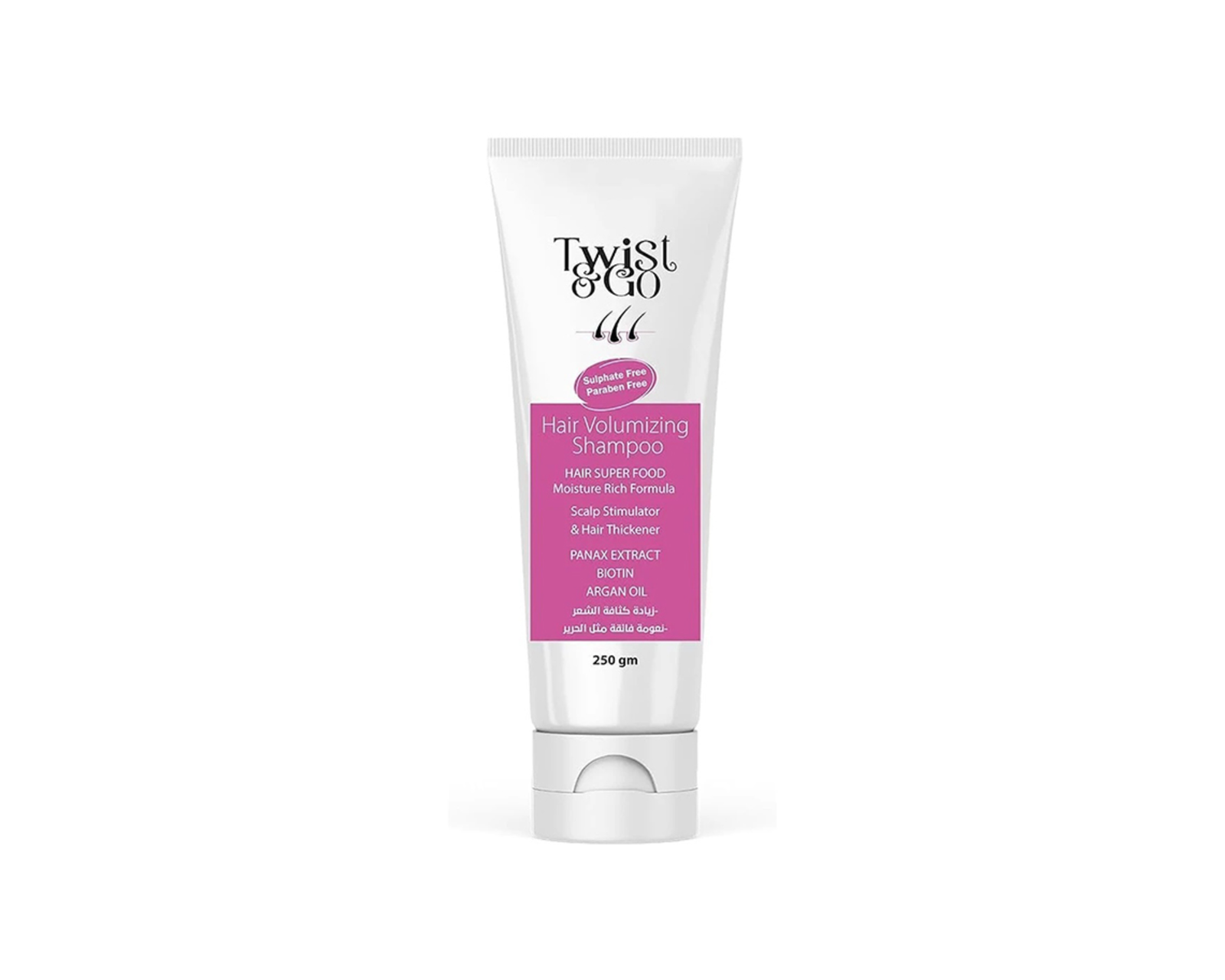 TT TWIST & GO Volumizing Hair Shampoo 250ml - Image 1