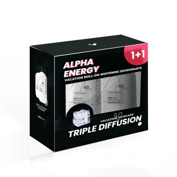 Vacation Triple Diffusion Whitening Deodorant 1+1 FREE 50 ml