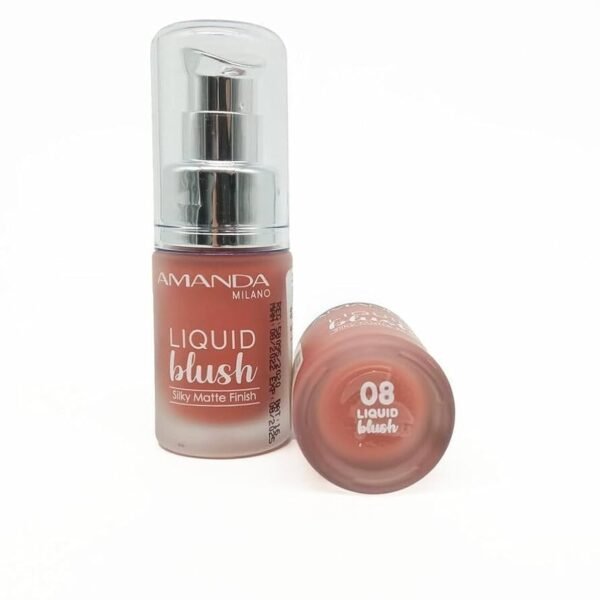 Amanda Milano Liquid Blusher, No. 08 Brown