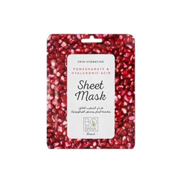Bobana pomegranate sheet mask