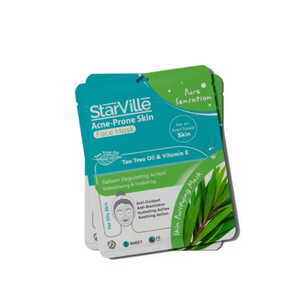 Starville Clarifying & Soothing Face Mask – For Acne-Prone, Oily & Sensitive Skin